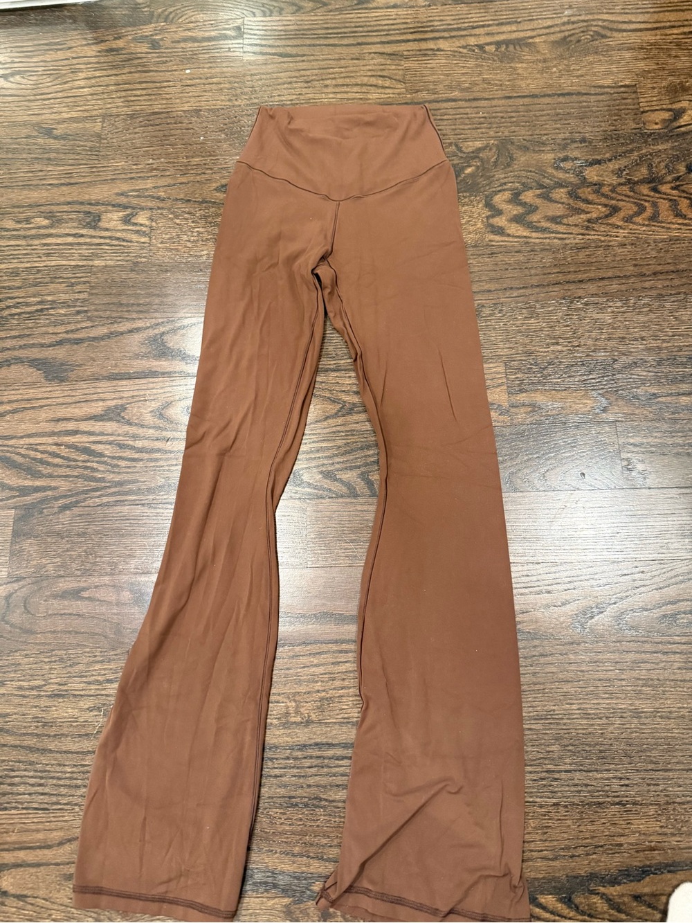 Aerie 
Brown High-Waist Flared Yoga Pants
